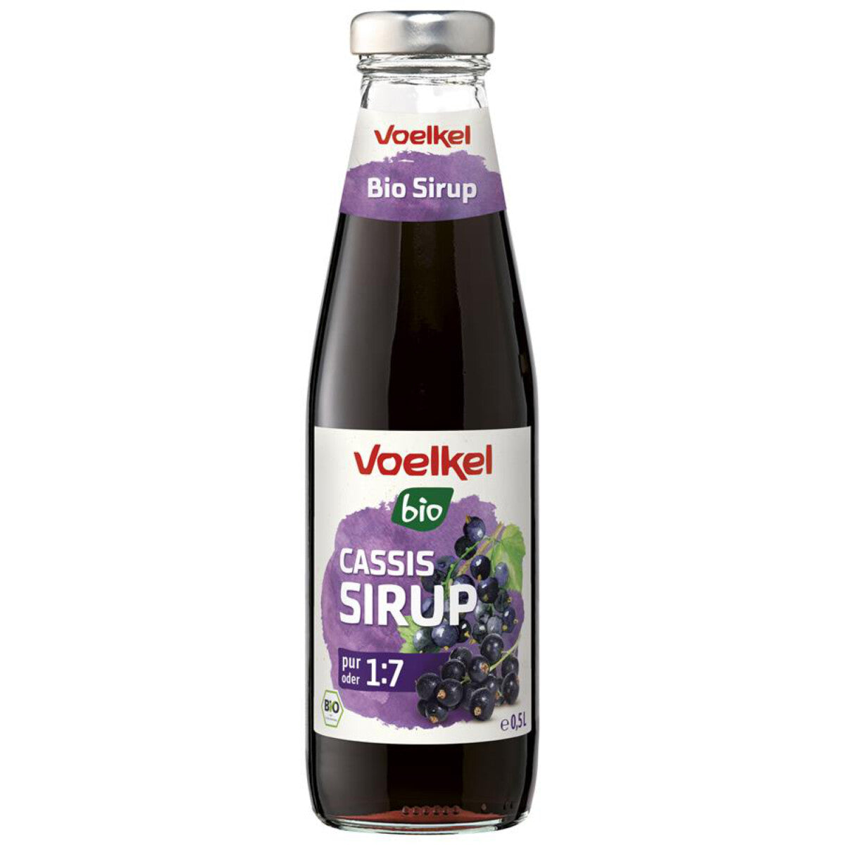 VOELKEL Sirup Cassis - 0,5 l