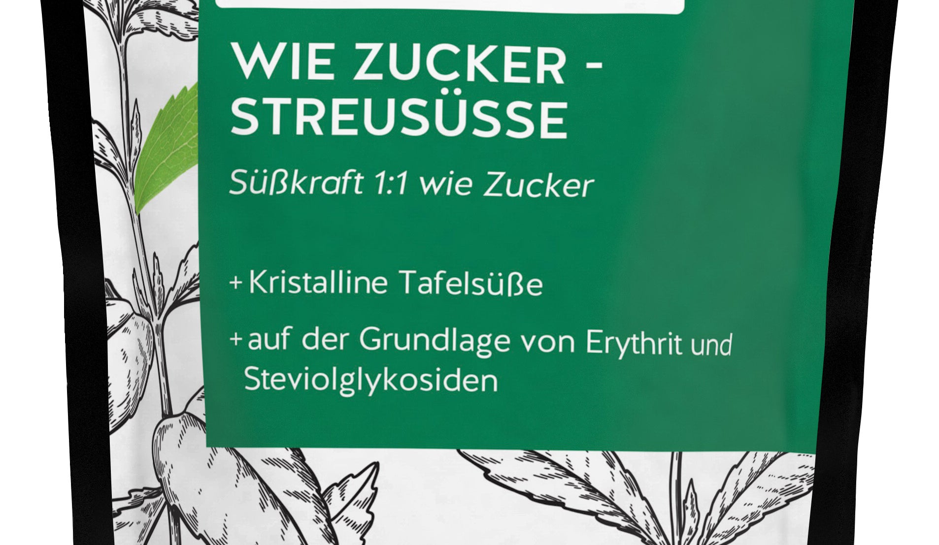 DOC NATURES  Stevia Streusüsse – 350 g