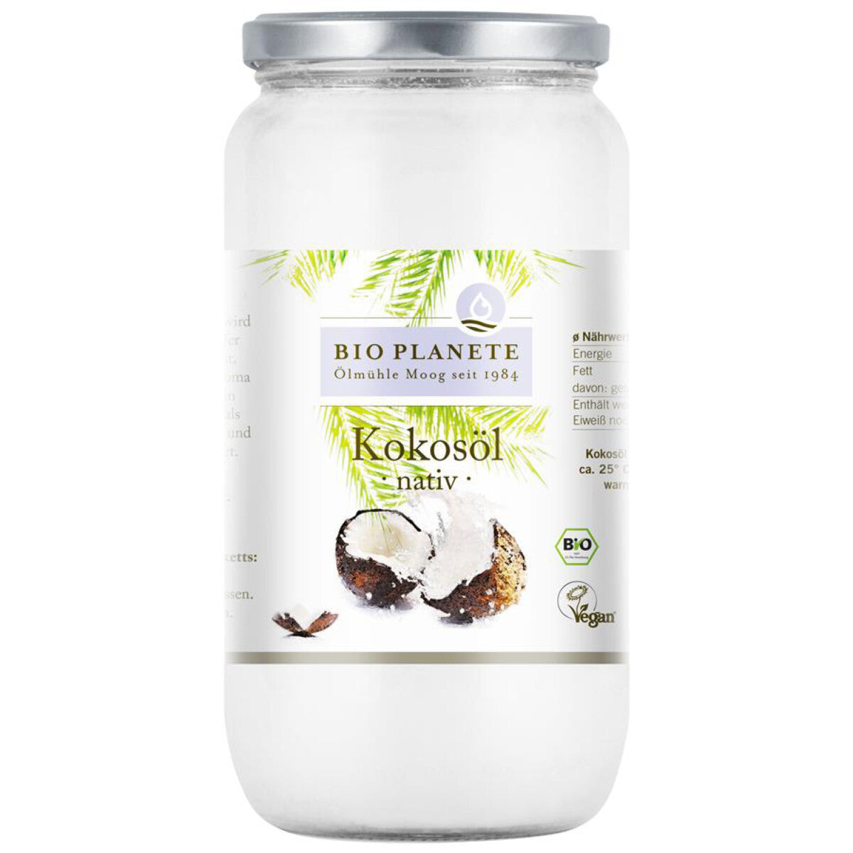 BIO PLANETE Gourmet Kokosöl nativ - 950 ml