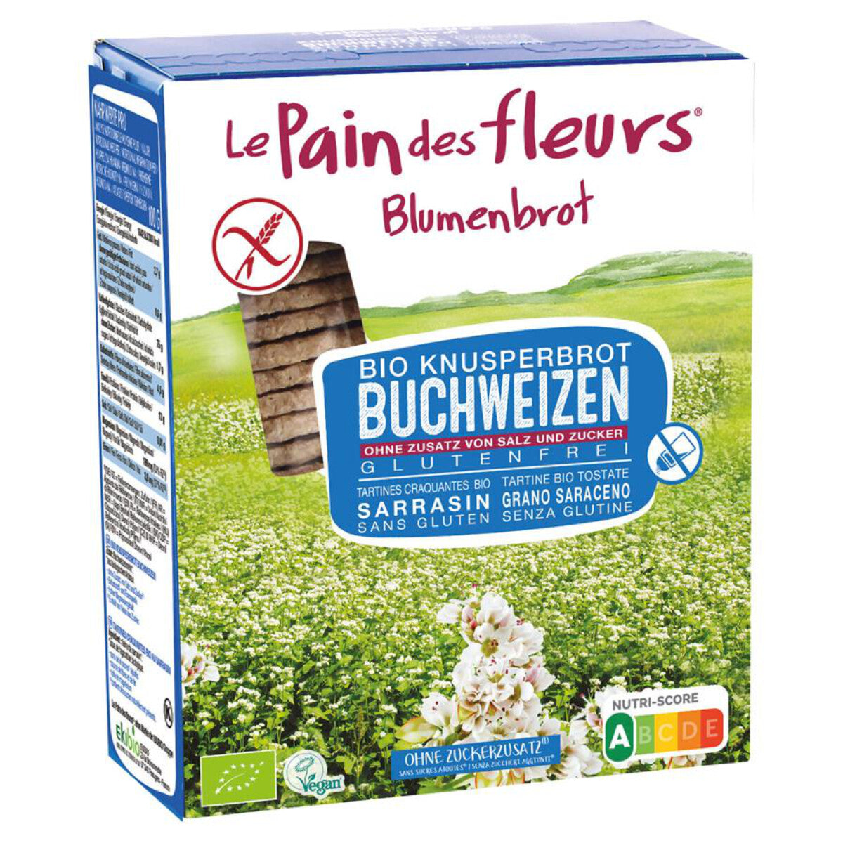 BLUMENBROT Knusperbrot Buchweizen - 150 g
