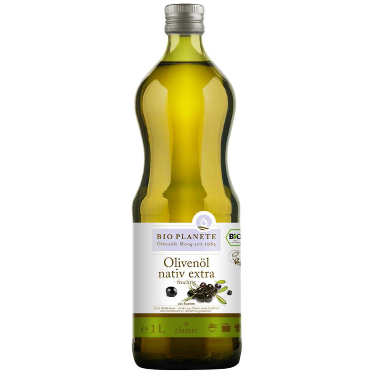 BIO PLANETE Olivenöl fruchtig, nativ extra - 1 l