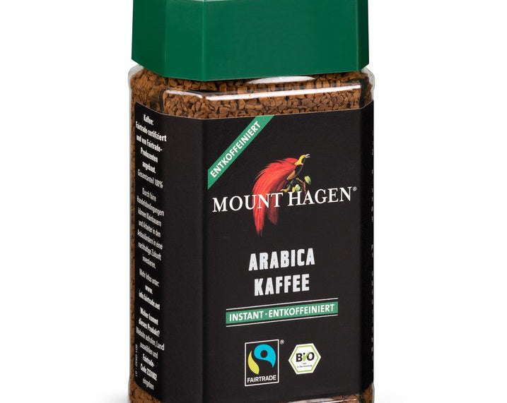MOUNT HAGEN Instant Kaffee, entkoffeiniert - 100 g