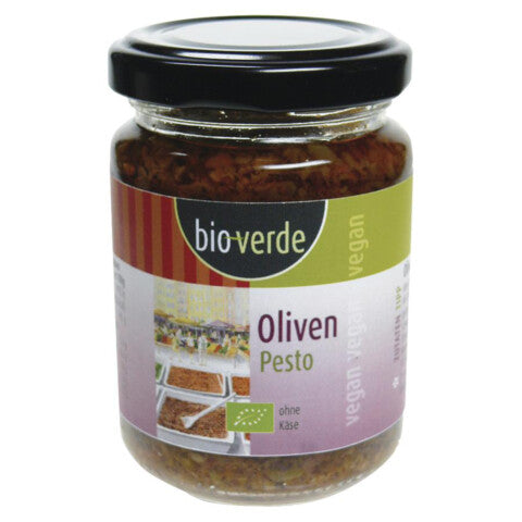 BIO VERDE Oliven Pesto - 125 ml