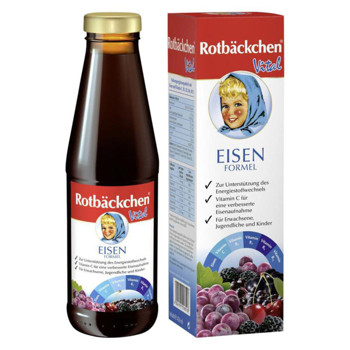 ROTBÄCKCHEN Eisen Formel - 0,45 l