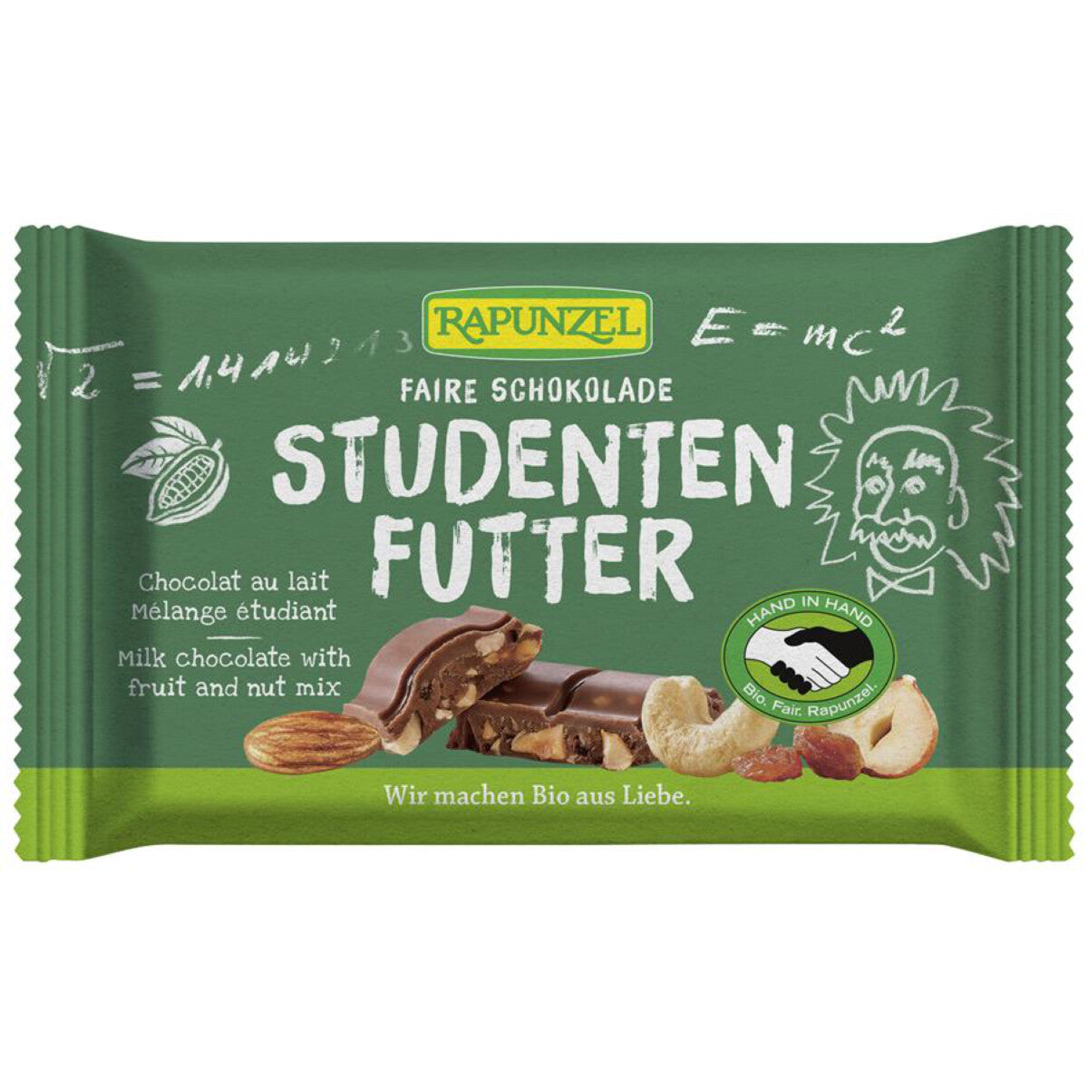 RAPUNZEL Studentenfutter Schokolade - 100 g