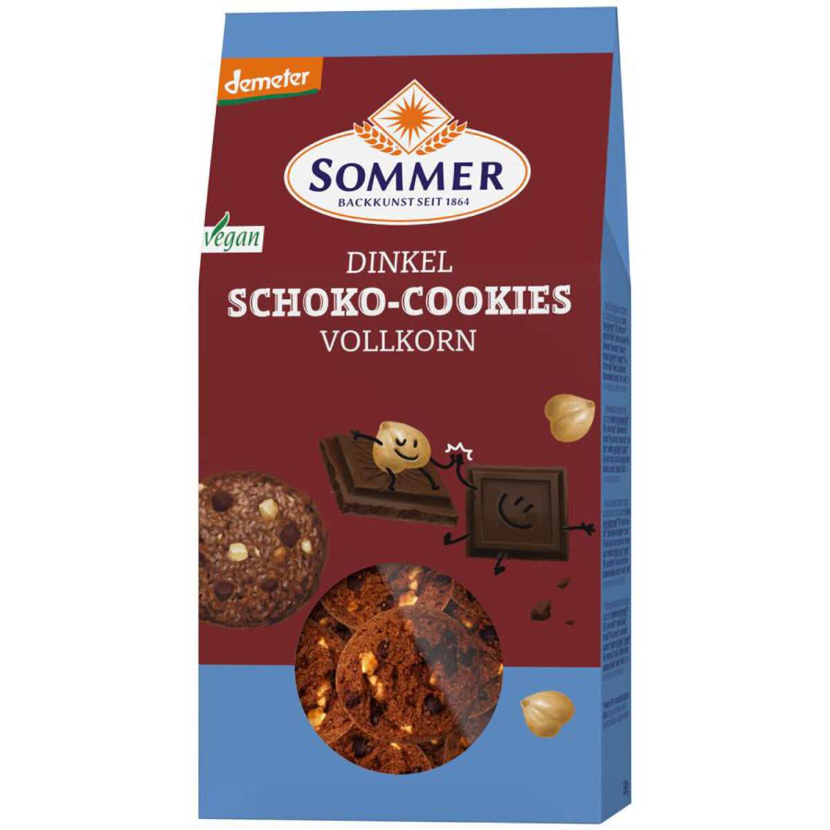 SOMMER & CO Dinkel Schokolade Cookies  - 150 g