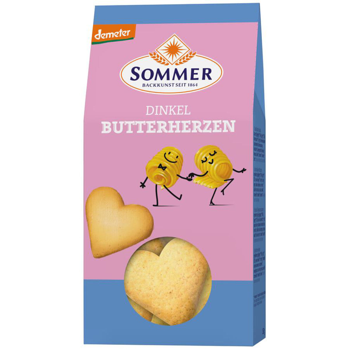 SOMMER & CO Dinkel Butter Herzen - 150 g