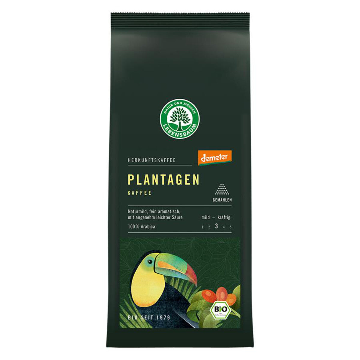 LEBENSBAUM Plantagen Kaffee gemahlen - 250 g