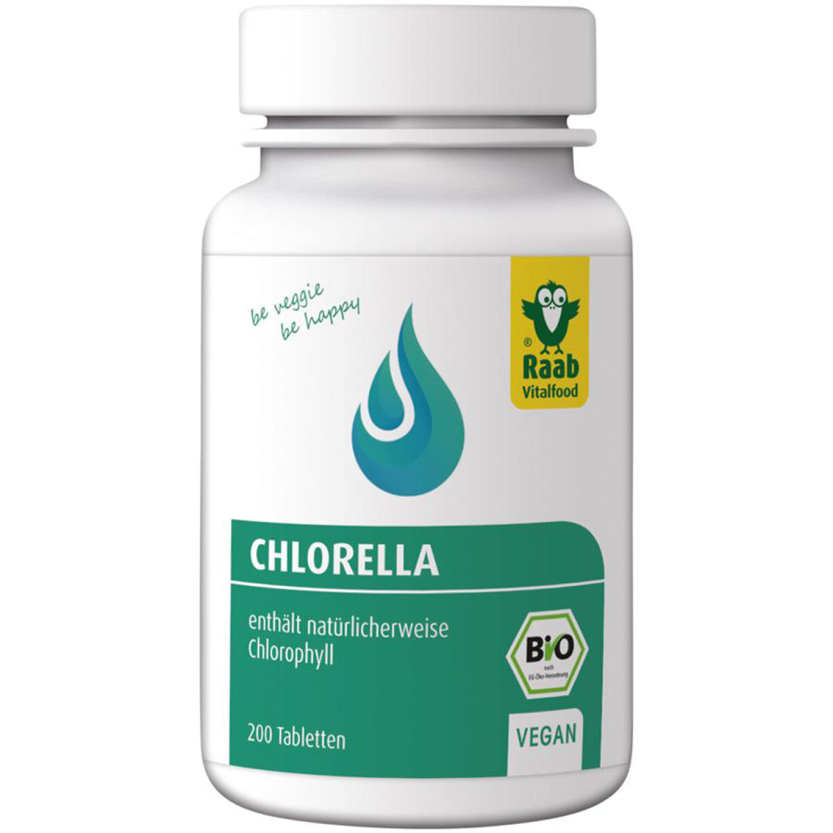 RAAB VITAL Chlorella-Tabletten - 200 Stk.