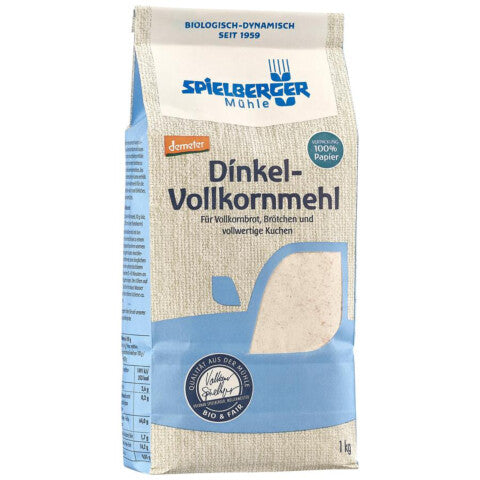 SPIELBERGER MÜHLE Dinkel-Vollkornmehl - 1 kg