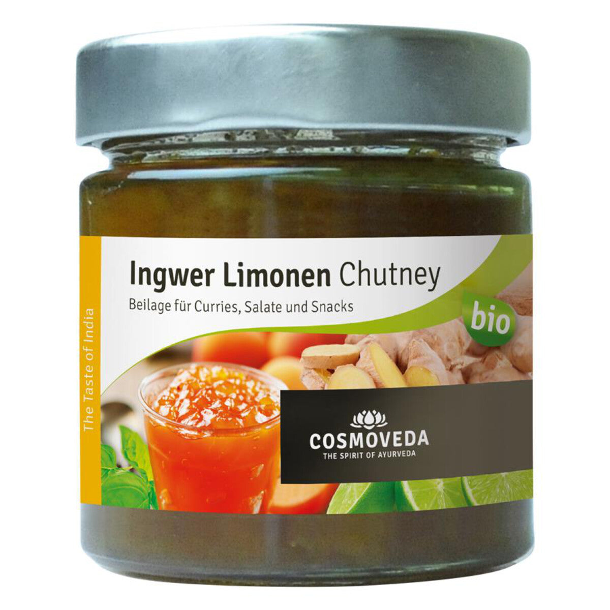 COSMOVEDA Ingwer-Limonen Chutney - 225 g