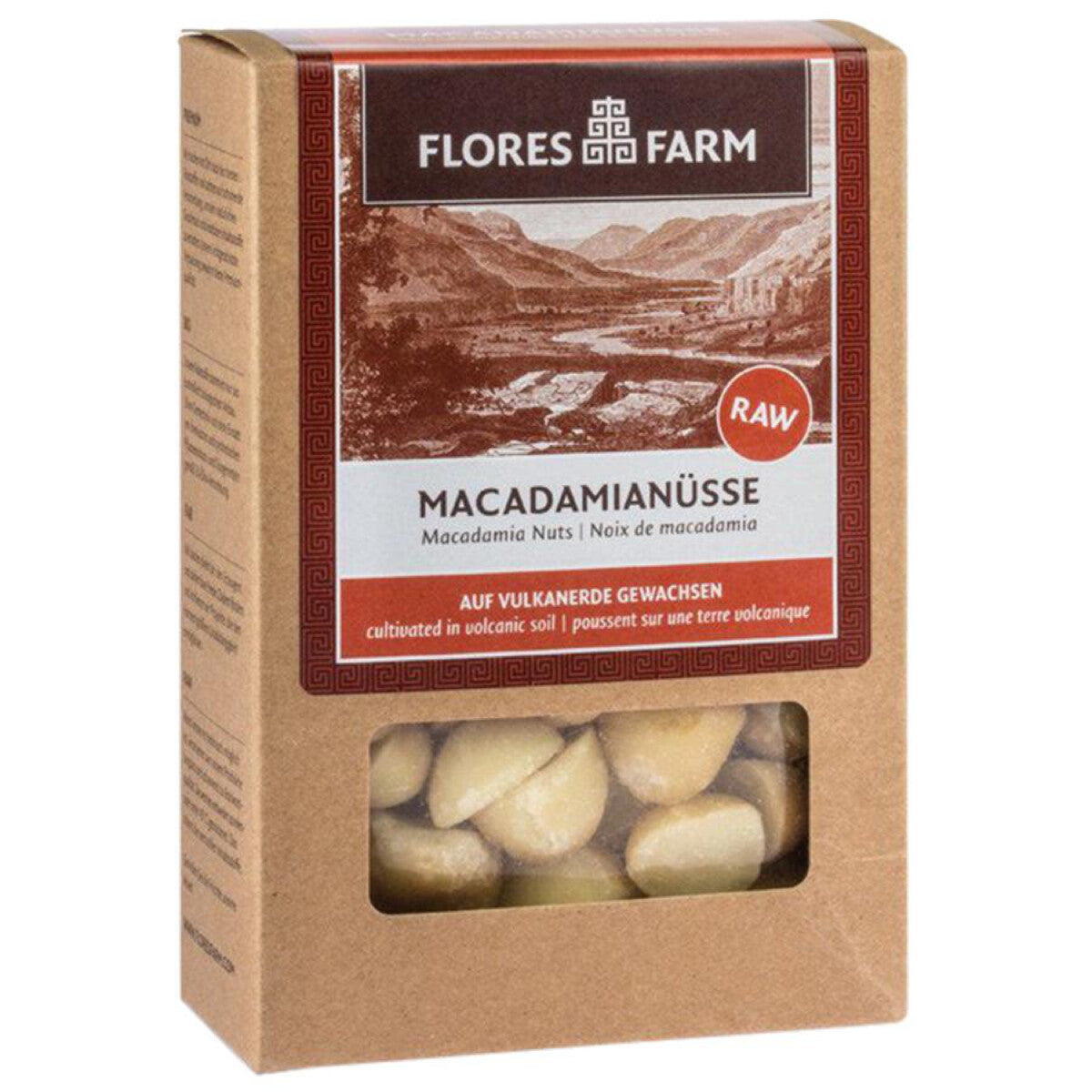 FLORES FARM Macadamianüsse – 75 g