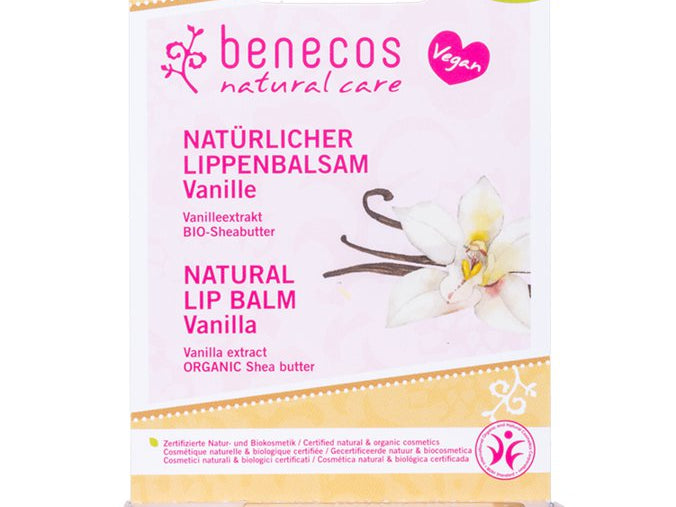 BENECOS Lip Balm Vanille - 4,8 g