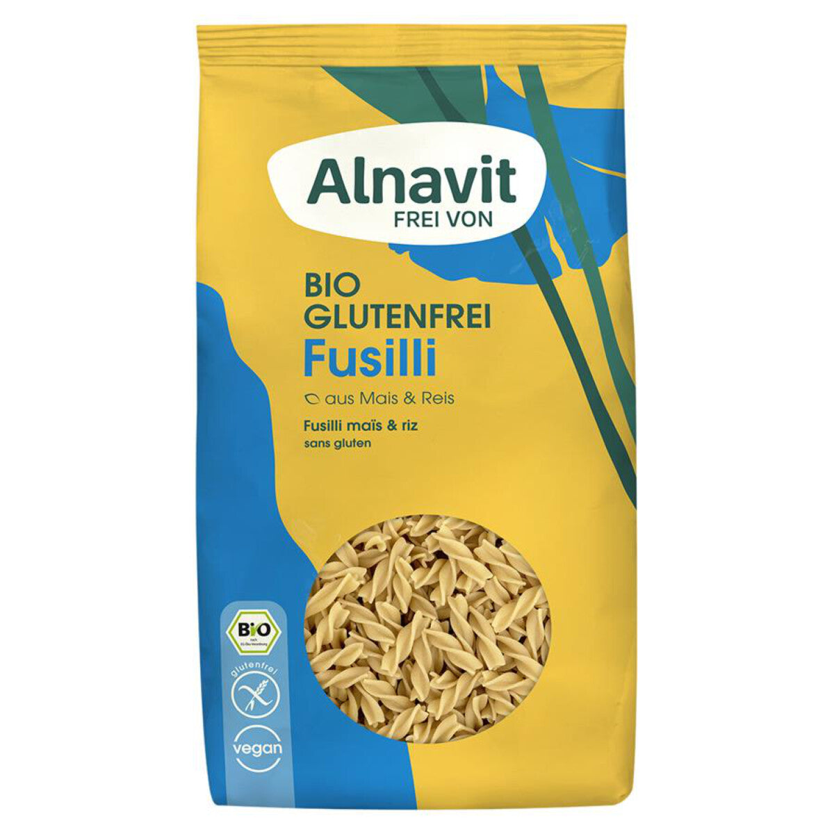 ALNAVIT Fusilli aus Mais & Reis - 500 g