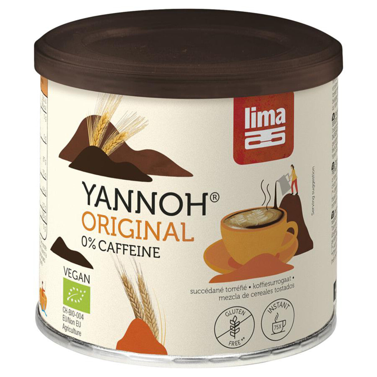 LIMA Yannoh Instant Getreidekaffe - 125 g