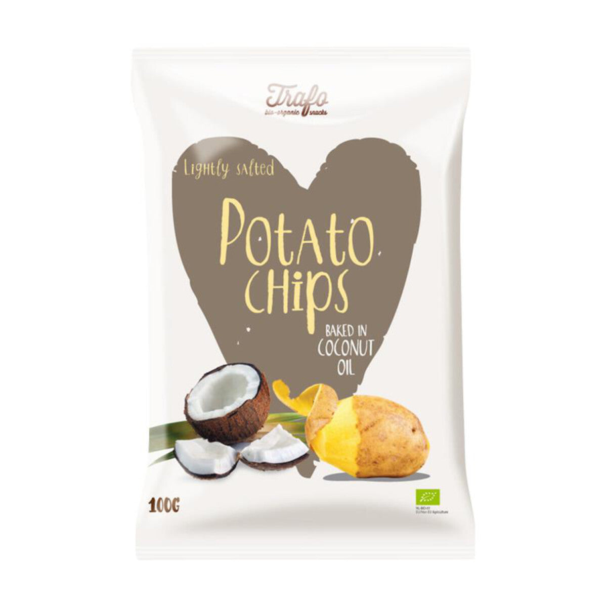 TRAFO Chips gebacken in Kokosöl - 100 g