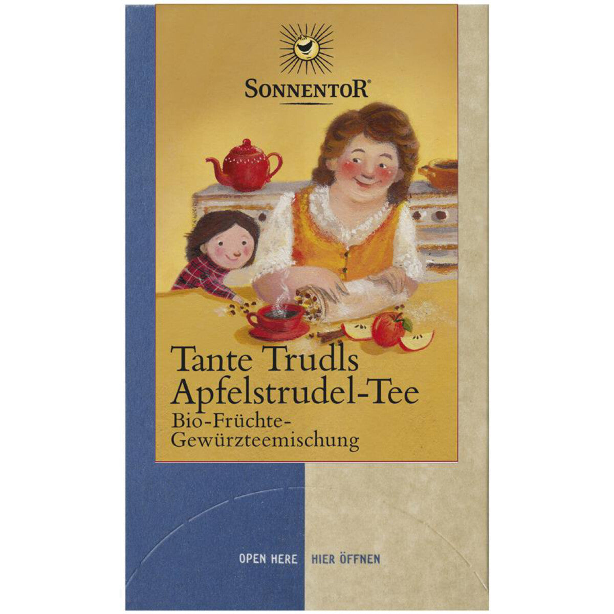 SONNENTOR Tante Trudls Apfelstrudel Tee - 18 Btl.