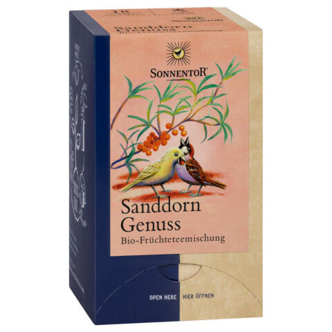 SONNENTOR  Sanddorn Genuss - 18 Btl