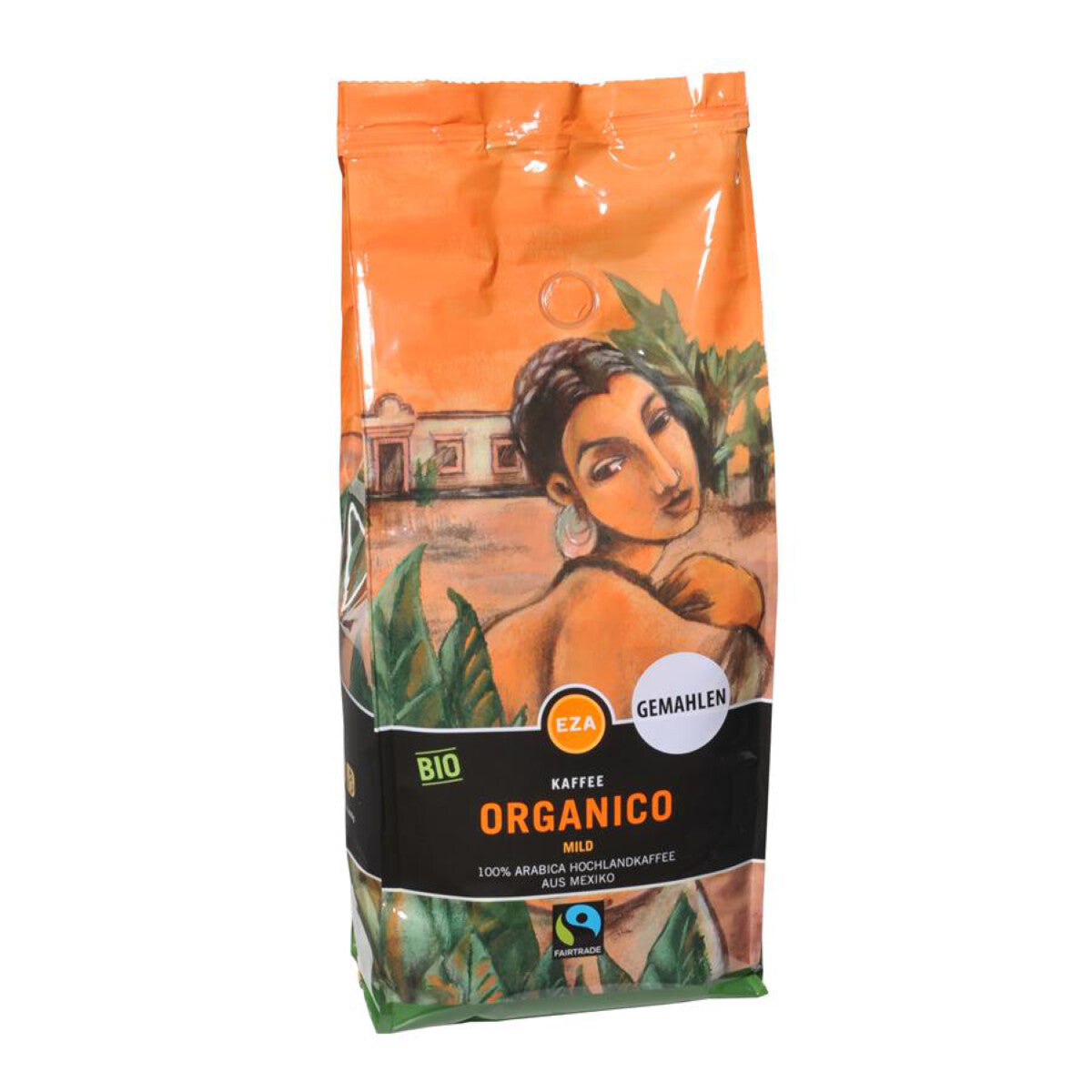 EZA Kaffee Organico mild, gemahlen - 1 kg