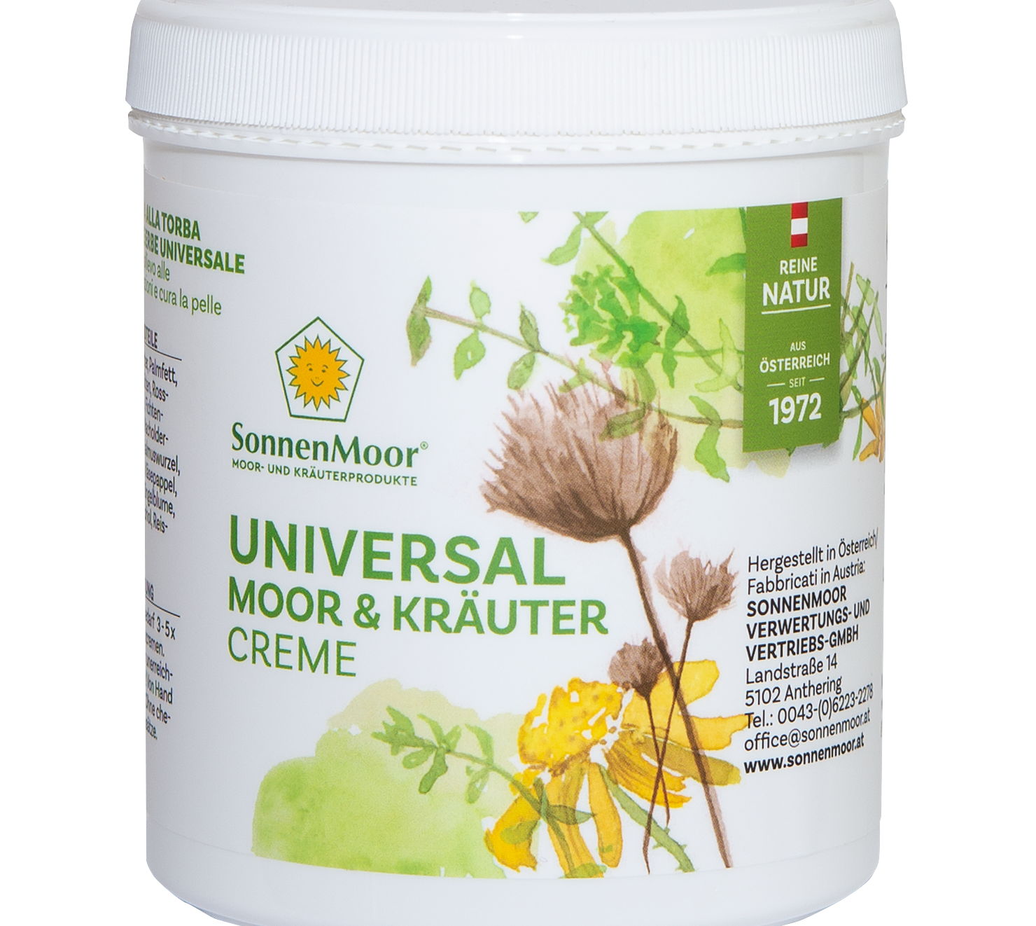 SONNENMOOR Universal Moor- und Kräutercreme - 500 g
