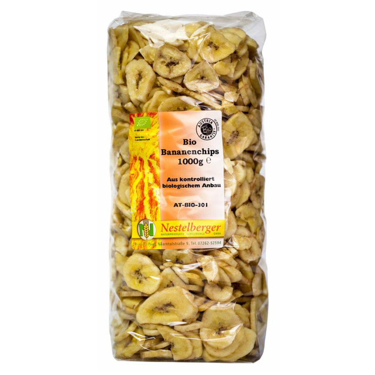 NESTELBERGER Bananenchips getrocknet - 1 kg