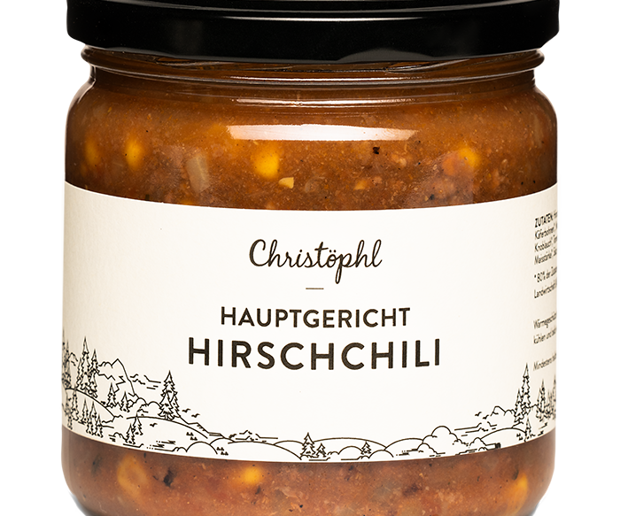 CHRISTÖPHL Hirschchili - 320 g 