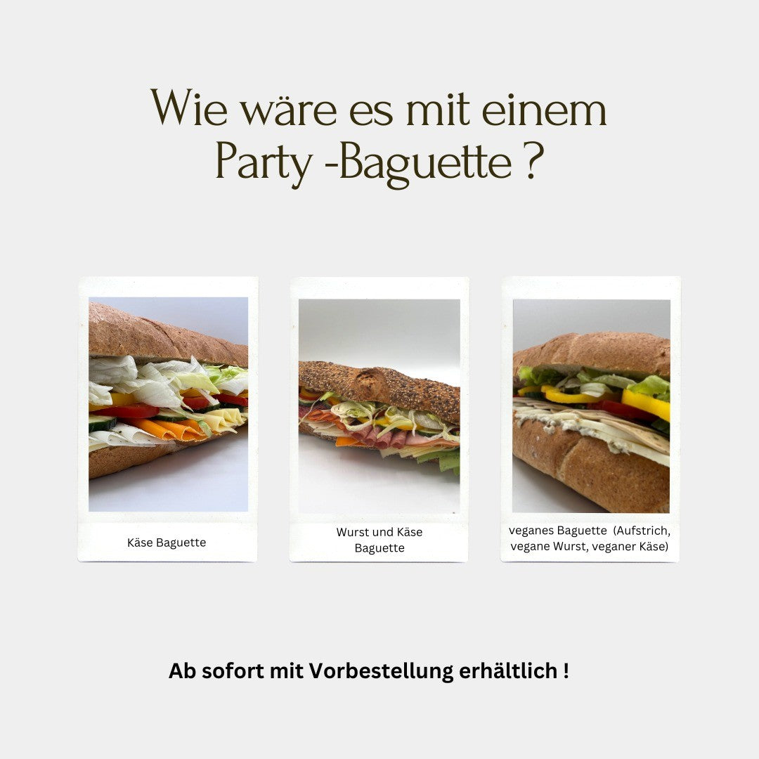 Party-Baguette für jeden Anlass! | Party-Baguette Service