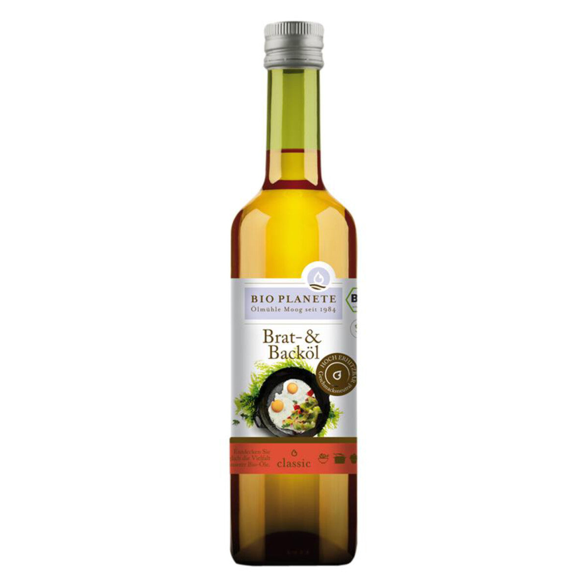BIO PLANETE  Brat- & Backöl gedämpft - 500 ml 