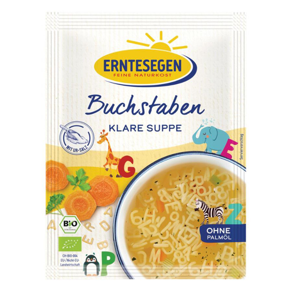 ERNTESEGEN Buchstabensuppe - 42 g 