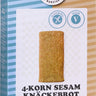 WERZ 4-Korn Sesam Knäckebrot - 150g 