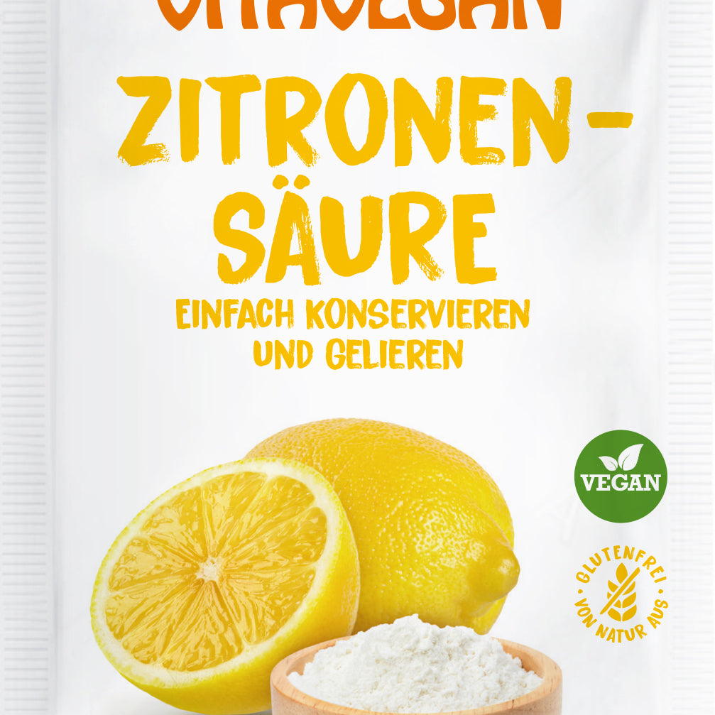 VITAVEGAN Zitronensäure - 10 g 