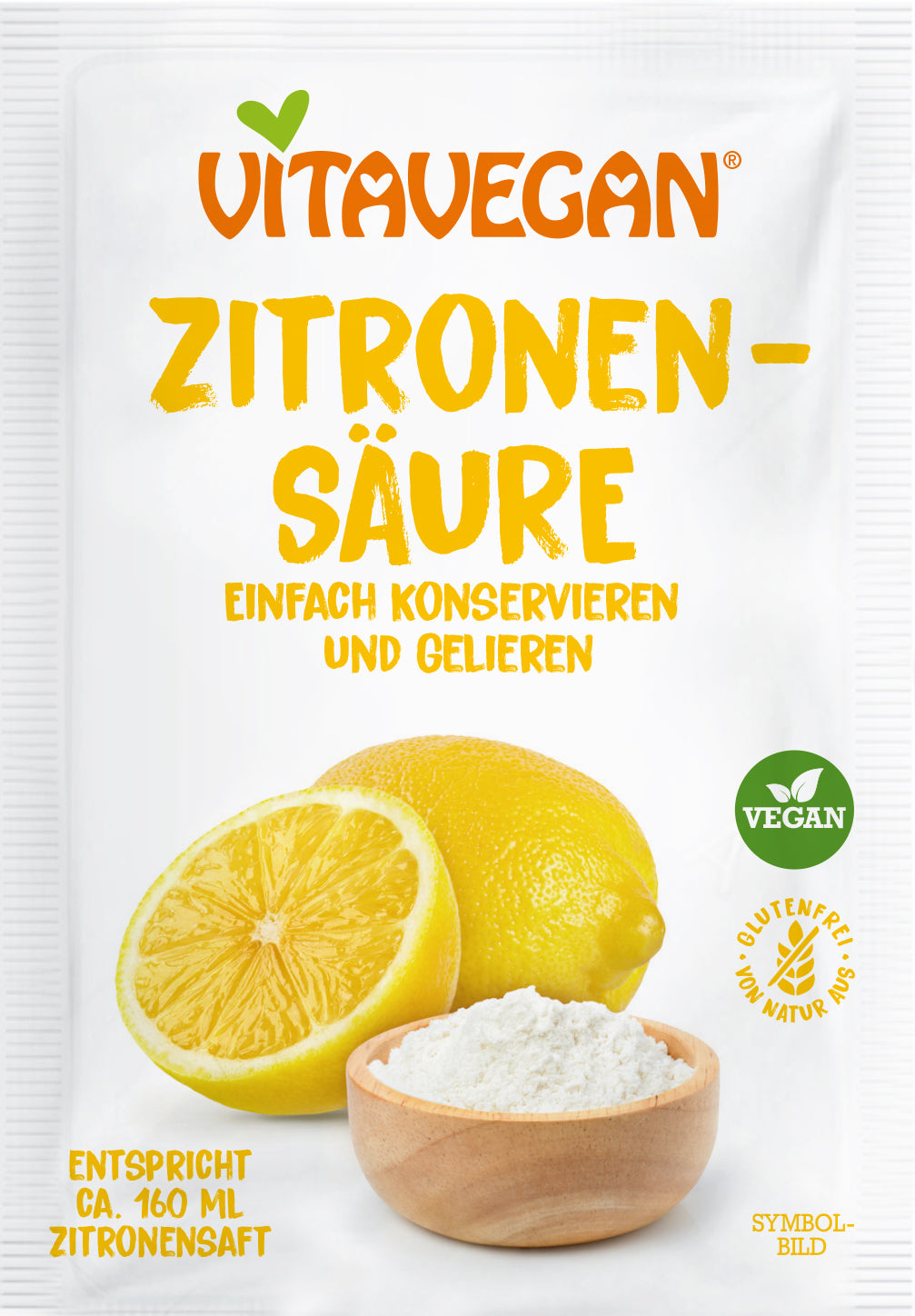 VITAVEGAN Zitronensäure - 10 g 
