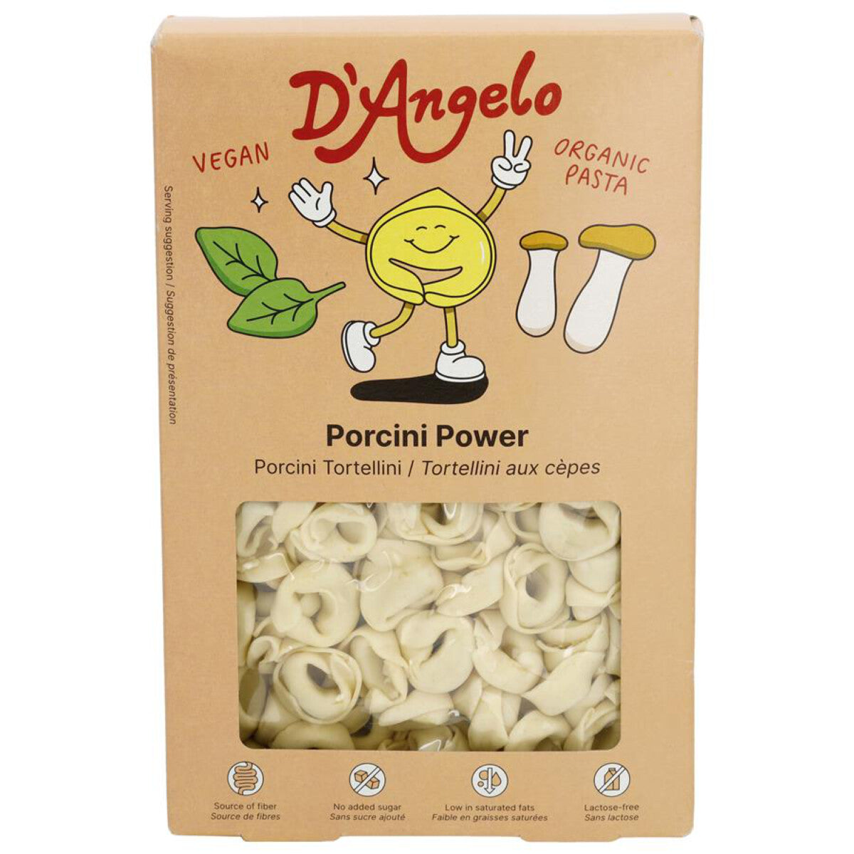 D'ANGELO PASTA Tortellini Steinpilz 250 g