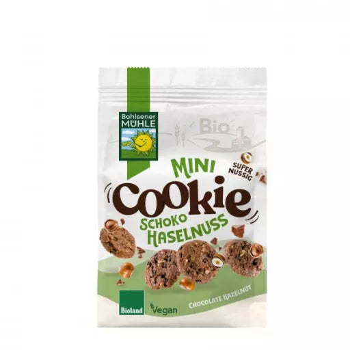 BOHLSENER MÜHLE Mini Cookie schoko / Haselnuss - 125g