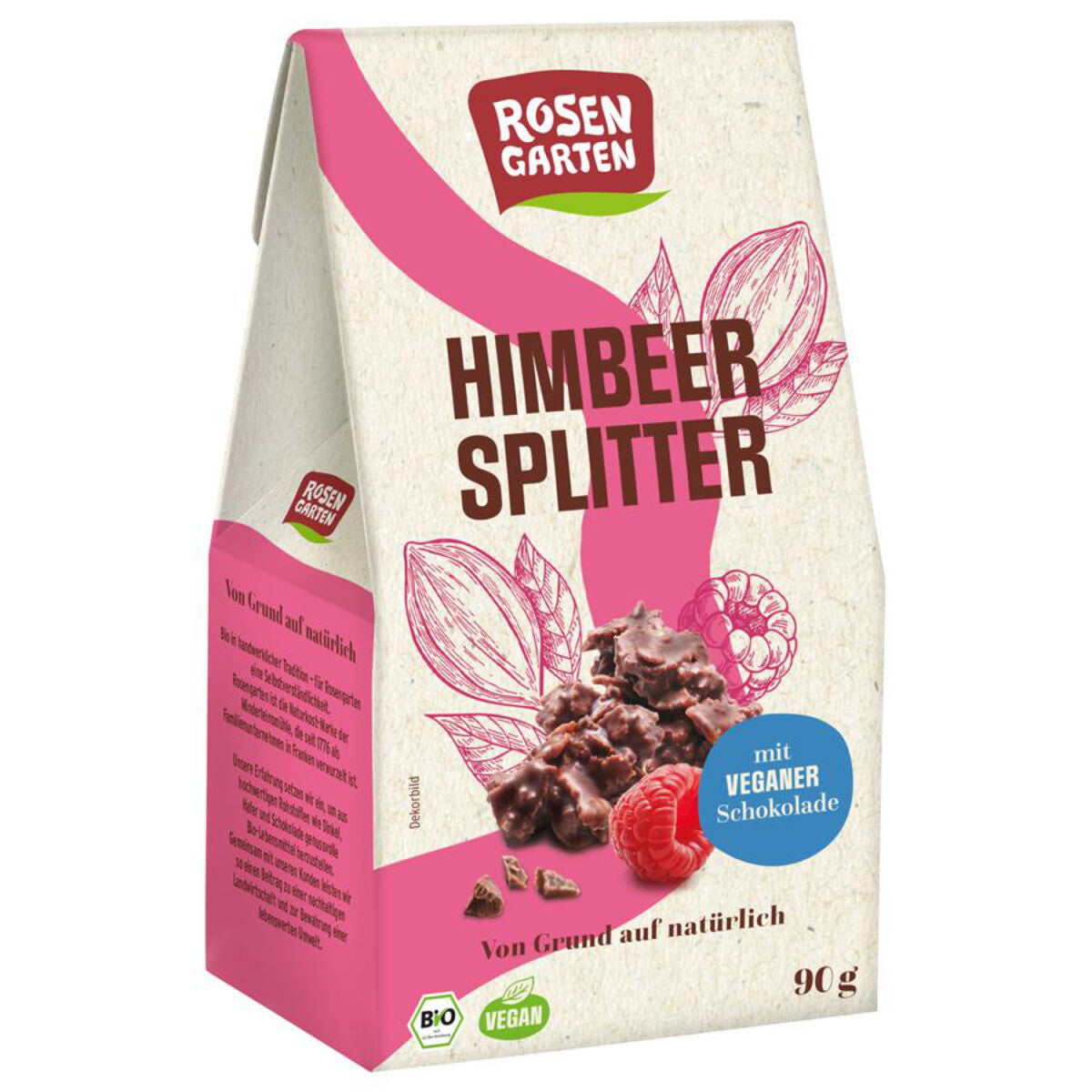 ROSENGARTEN Himbeer Splitter - 90 g