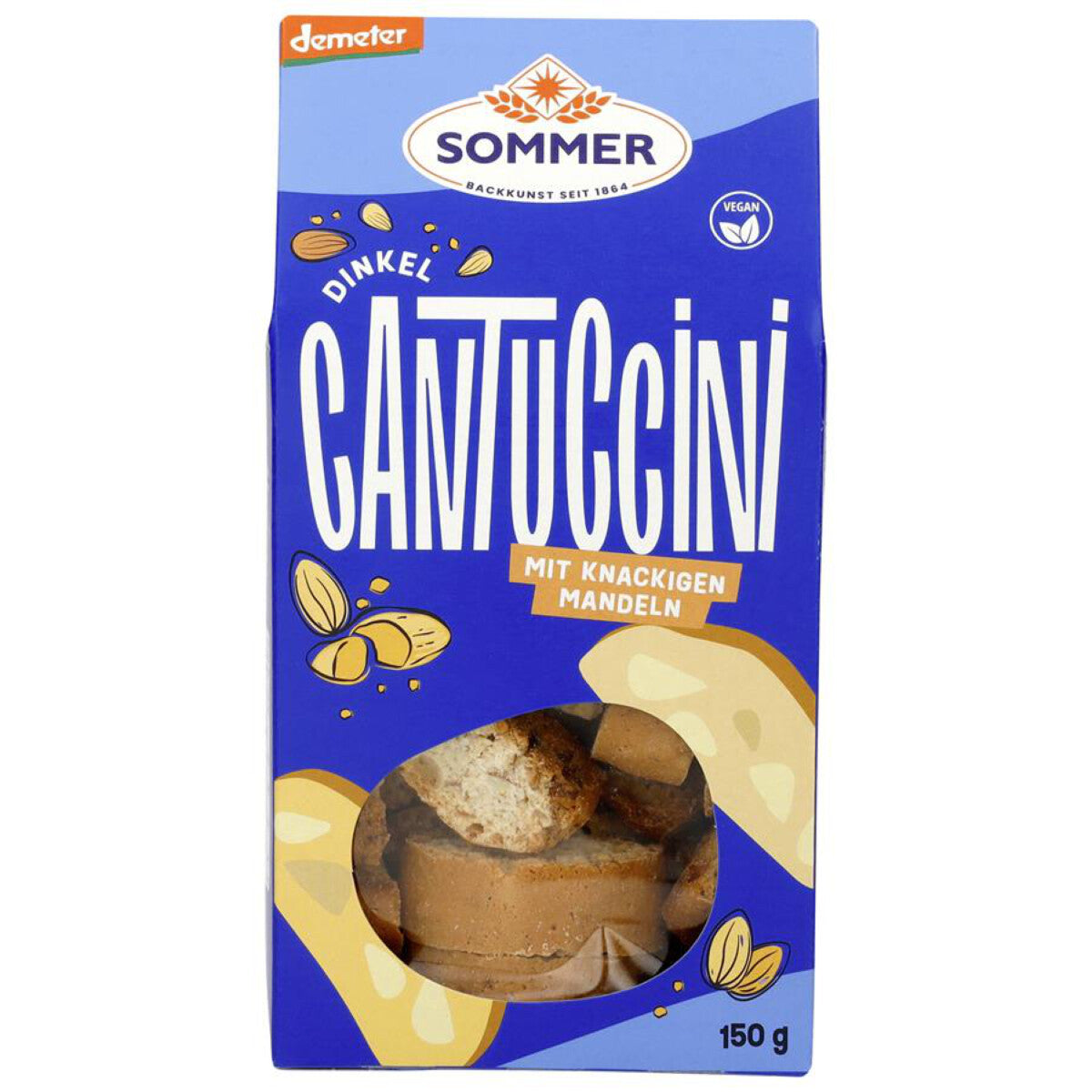 SOMMER Dinkel Cantuccini Mandel - 150 g