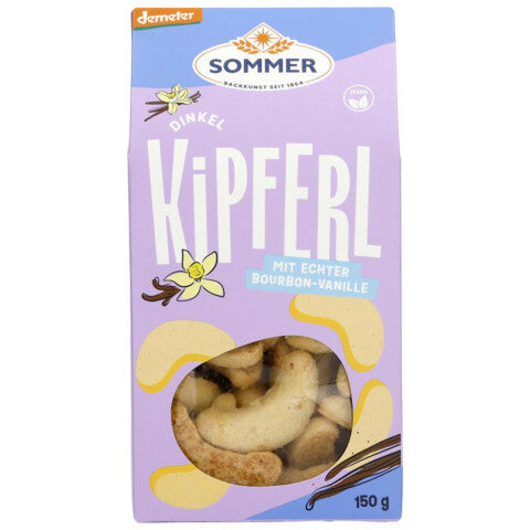 SOMMER & CO Dinkel Vanille-Kipferl - 150 g