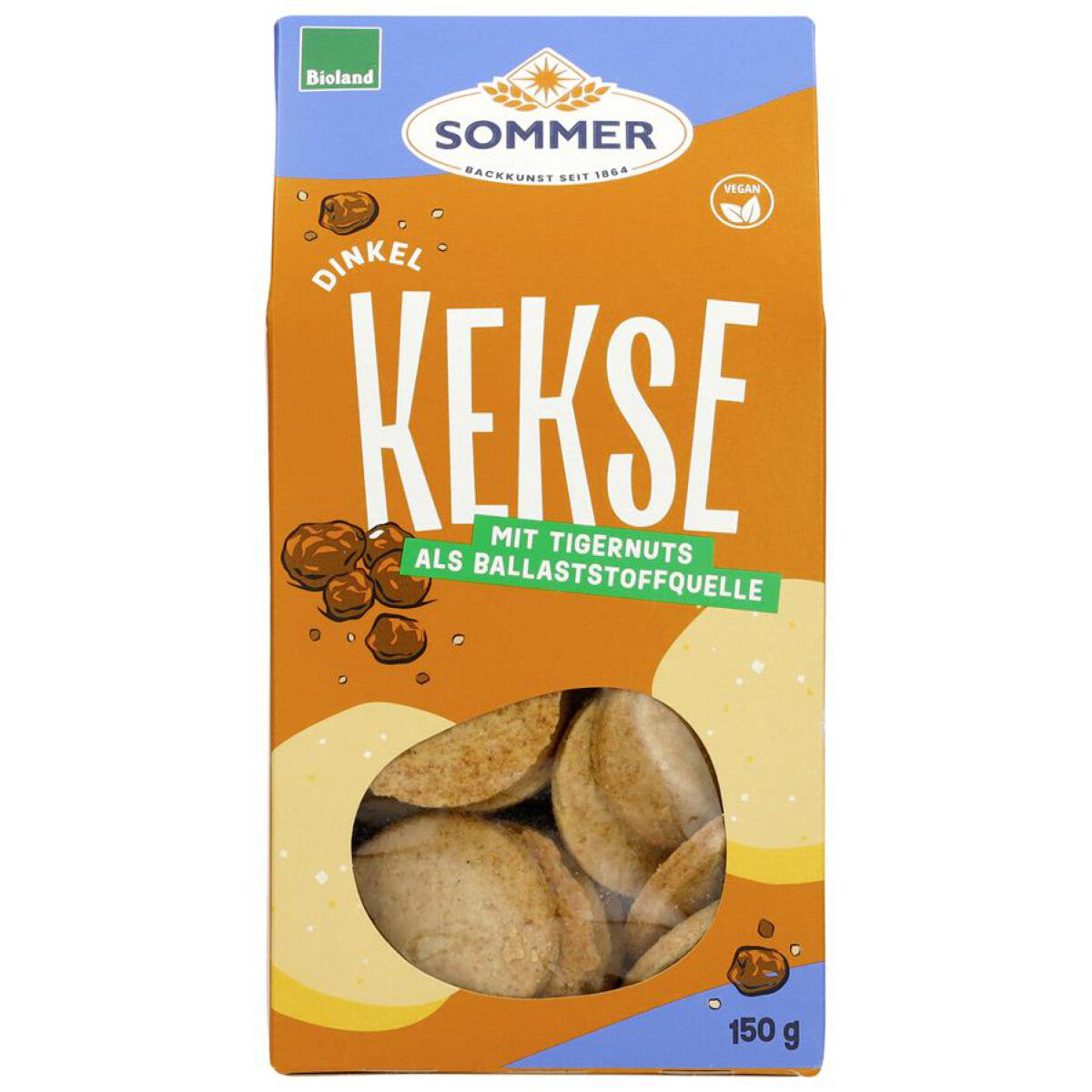 SOMMER & CO Dinkel Erdmandel Kekse - 150 g