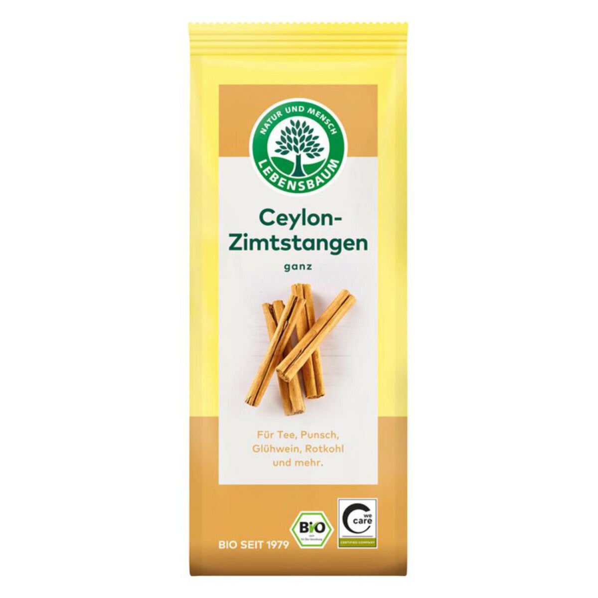 LEBENSBAUM Ceylon-Zimtstangen ganz - 6 Stk