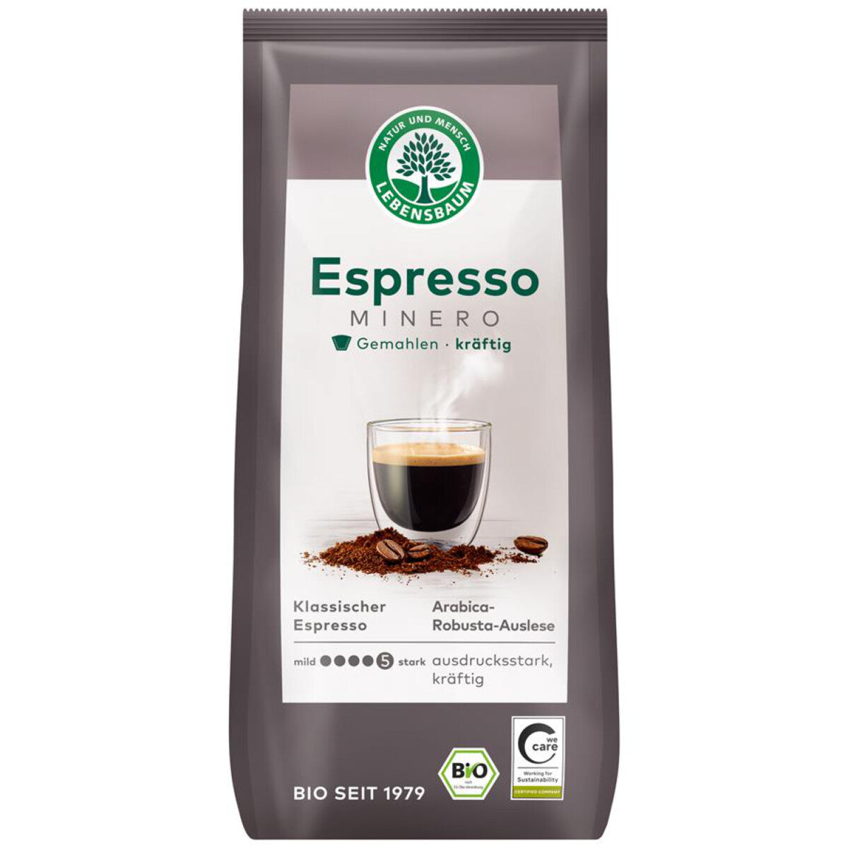 LEBENSBAUM Espresso minero gemahlen - 250 g