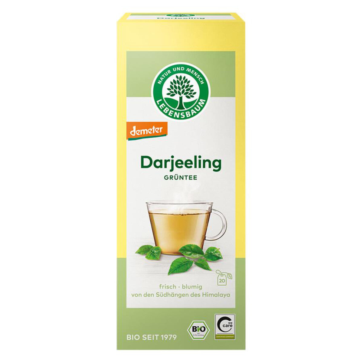 LEBENSBAUM Darjeeling Grüntee -  20 Btl