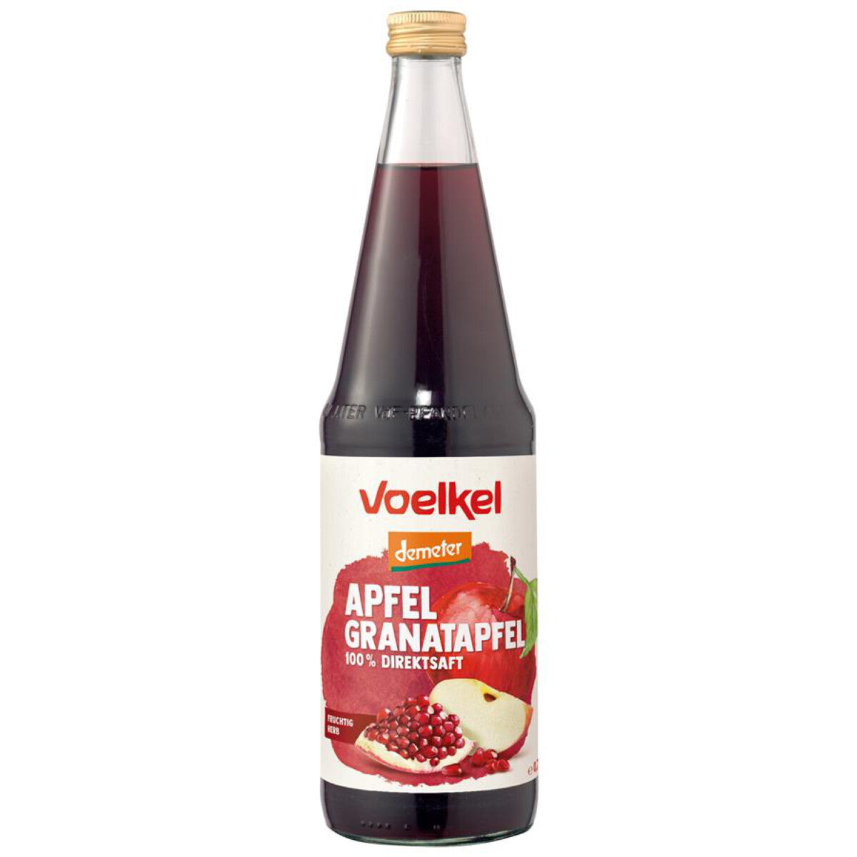 VOELKEL Apfel-Granatapfel-Saft - 0,7 l