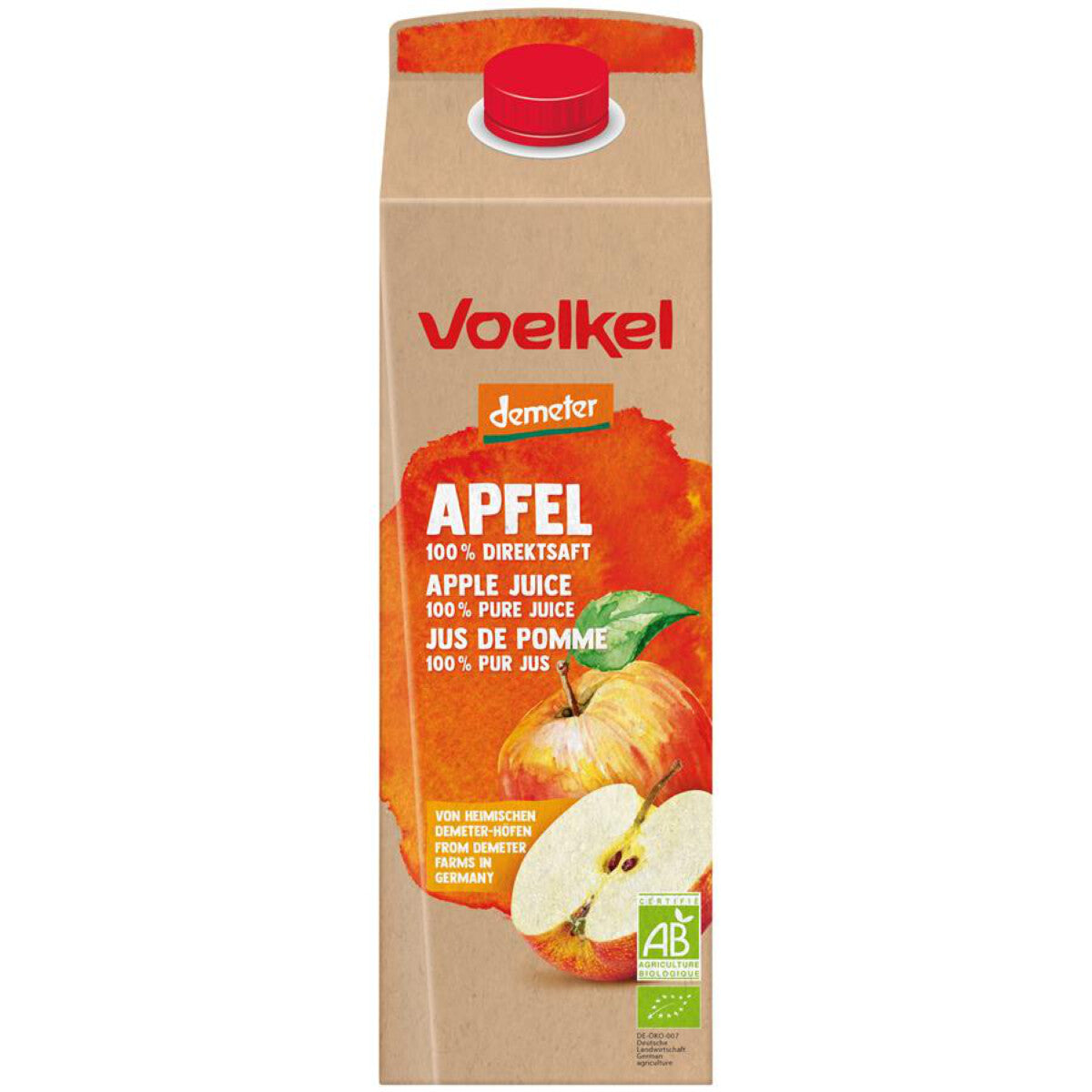 VOELKEL Heimischer Apfelsaft EW - 1 l
