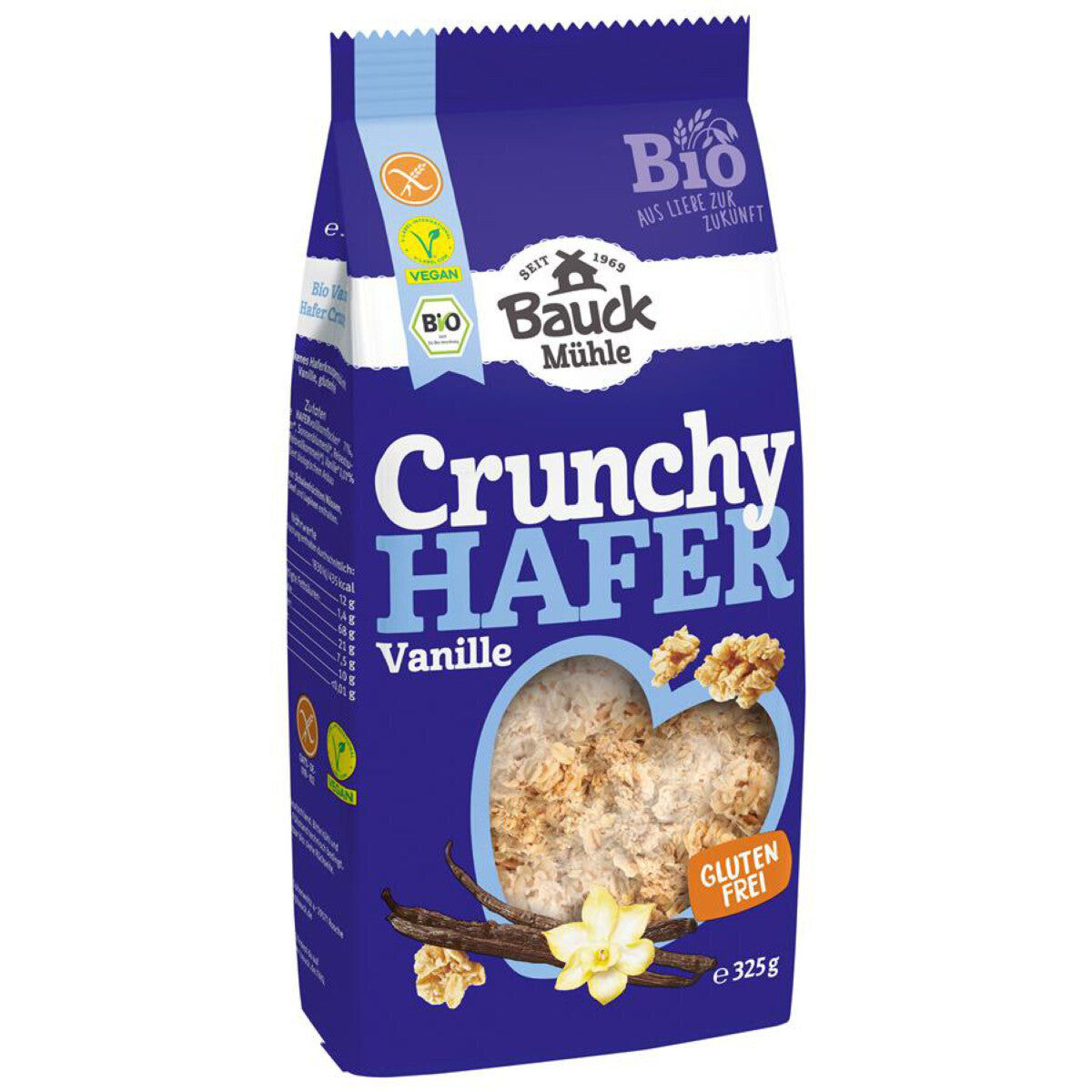 BAUCKHOF Hafer Crunchy Vanille - 325 g 
