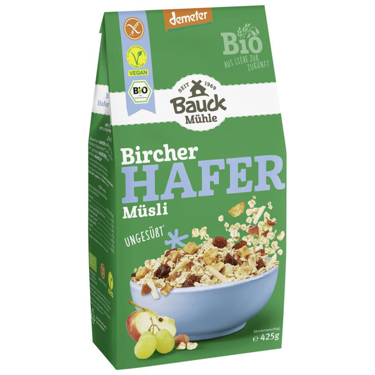 BAUCKHOF Bircher Müsli Hafer - 425 g