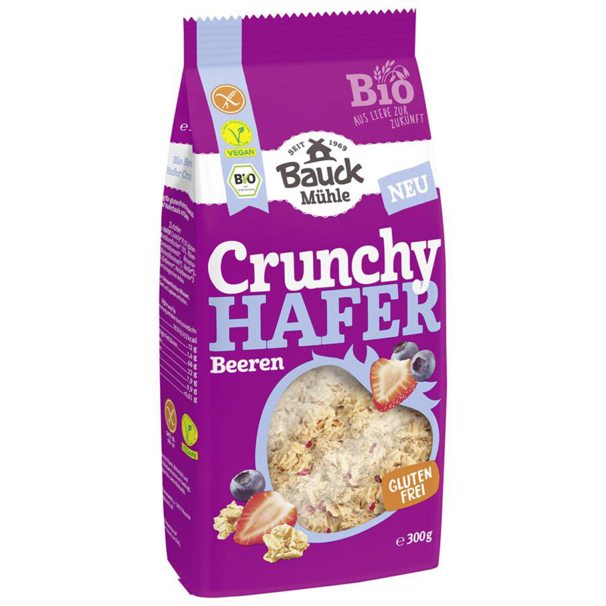 BAUCKHOF Hafer Crunchy Beere - 300 g