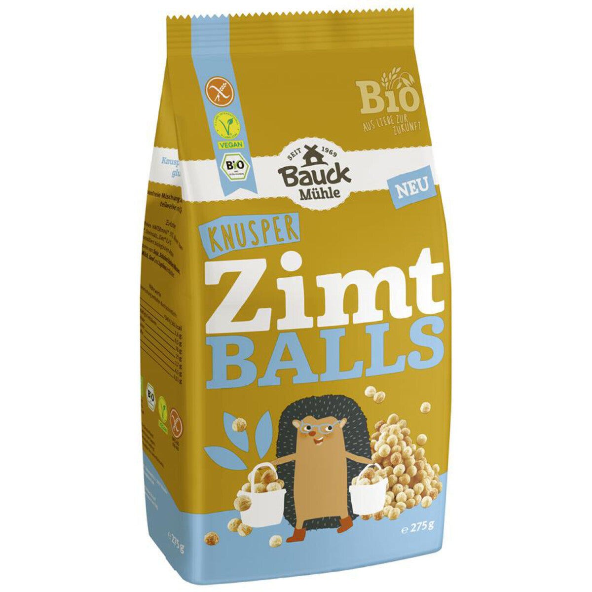 BAUCK MÜHLE Knusper Zimt Balls - 275 g