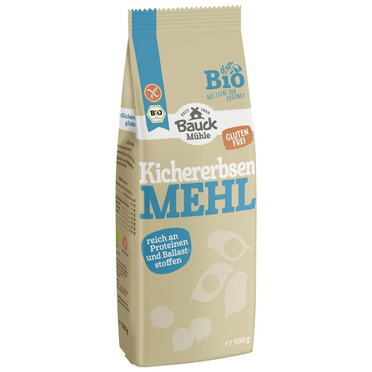 BAUCK MÜHLE Kichererbsenmehl - 500 g