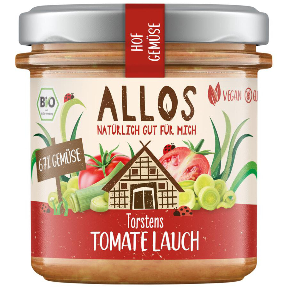 ALLOS Hof-Gemüse Torstens Tomate Lauch - 135 g