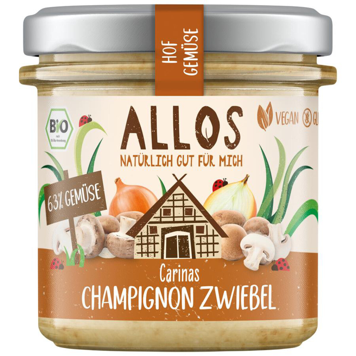 ALLOS Carinas Champignon Zwiebel - 135 g